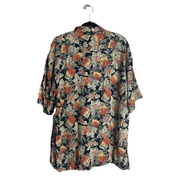 Pierre Cardin Tropical Button Up XL - Picture 3 of 3